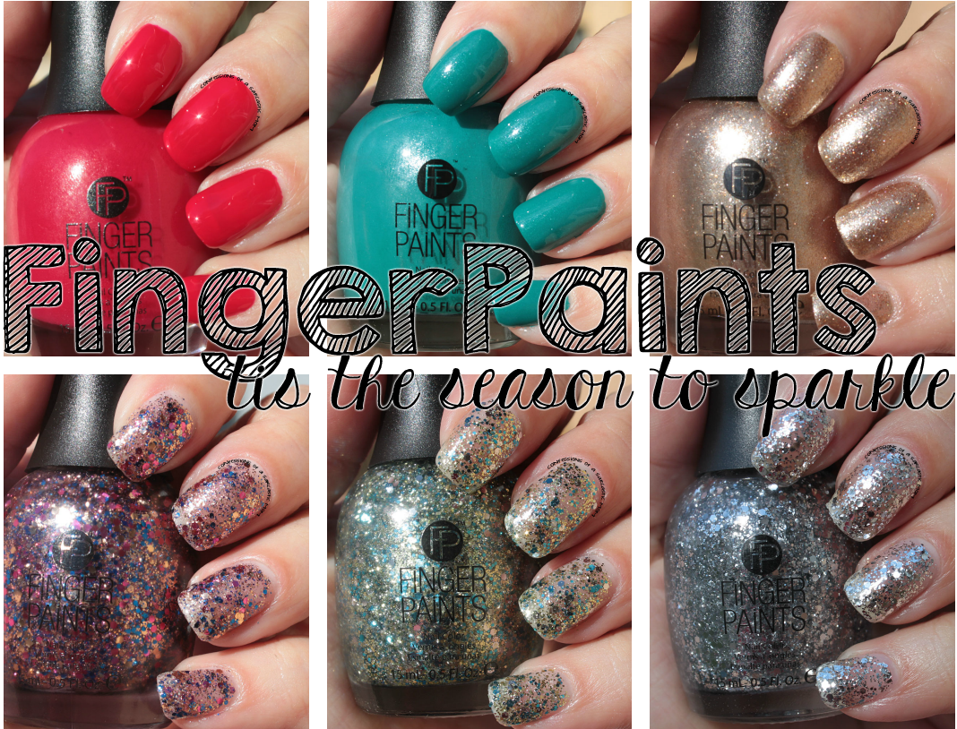 Fingerpaints Tis The Season To Sparkle - Nail Polish (1102x853), Png Download