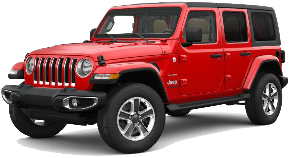 Download 2018 Jeep Wrangler Red - Jeep Wrangler 2019 Red PNG Image with ...