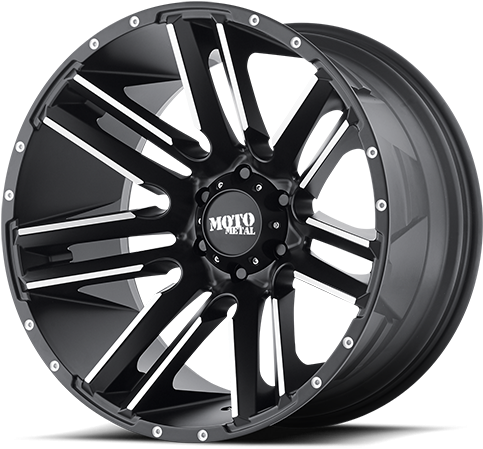 Moto Metal Mo978 Razor Satin Black Machined - Moto Metal Wheels (500x500), Png Download