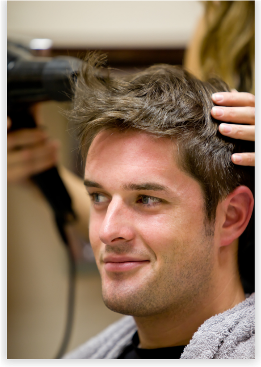 Dave's Place Hair Salon Men's Hair Cuts - Saket Nagar Indore (566x848), Png Download
