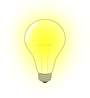 Lovely Light Bulb Transparent Background By Any Other - Sky Lantern (400x400), Png Download