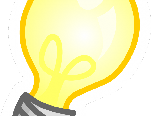 Drawn Light Bulb Transparent Background - Incandescent Light Bulb (640x480), Png Download