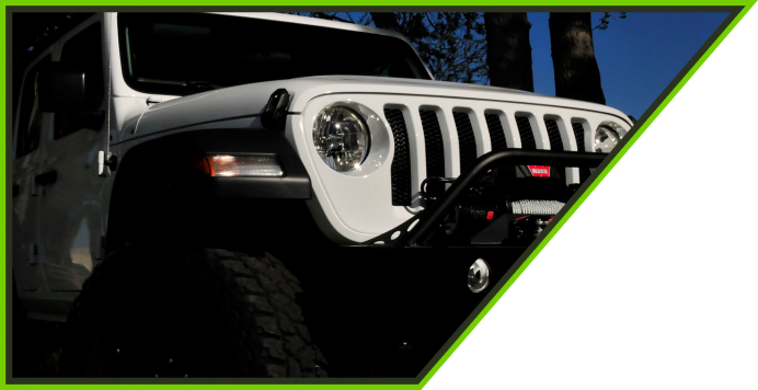 Jeep's Long Awaited Replacement For The Jeep Jk - Off-road Vehicle (692x356), Png Download