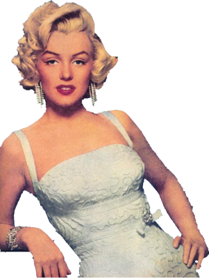 Marilyn Monroe Transparent Png (301x400), Png Download