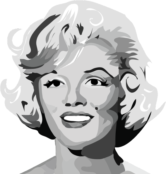 Free Png Marilyn Monroe Png Images Transparent - Marilyn Monroe (480x504), Png Download