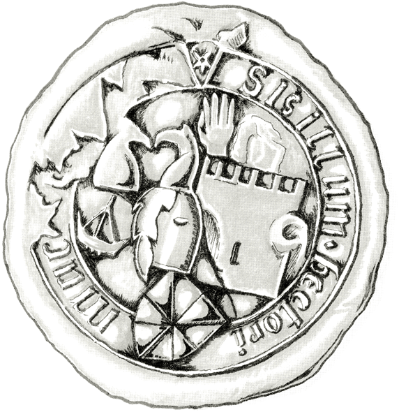 Hector Mor Maclean, 12th Chief Wax Seal From 1545 - 2013 Mount Rushmore Quarter Errors (600x611), Png Download