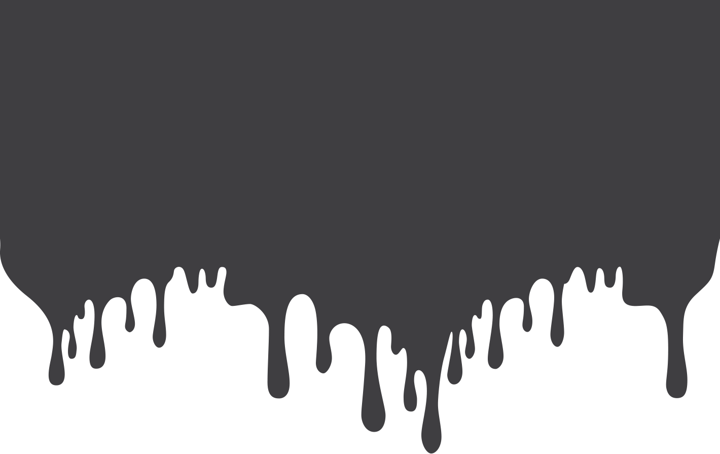 Brush Image Related Wallpapers - Black Paint Drips Png (1420x895), Png Download