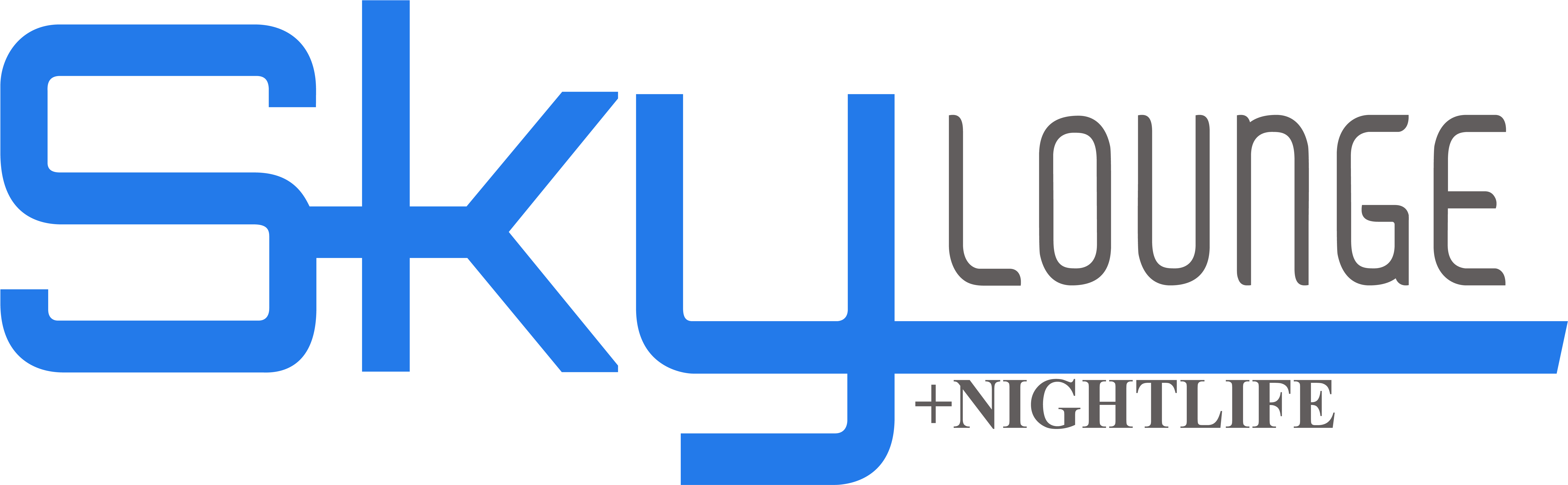 Sky Lounge - Electric Blue (9018x5000), Png Download