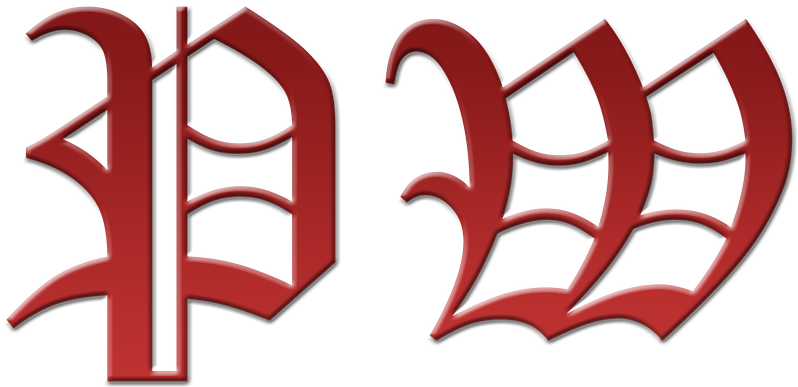 Letter Seal Wax Seal - Old English 17 Oz Tall Latte Mug, Letter W - By Abby (1280x1280), Png Download