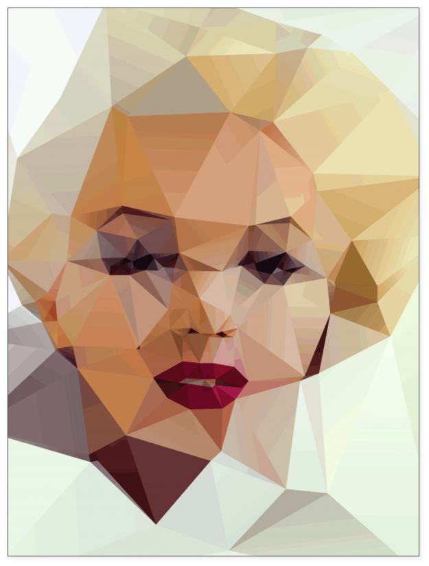 Marilyn Monroe Poster - Monroe. Canvas Print - Small By David (1024x1024), Png Download