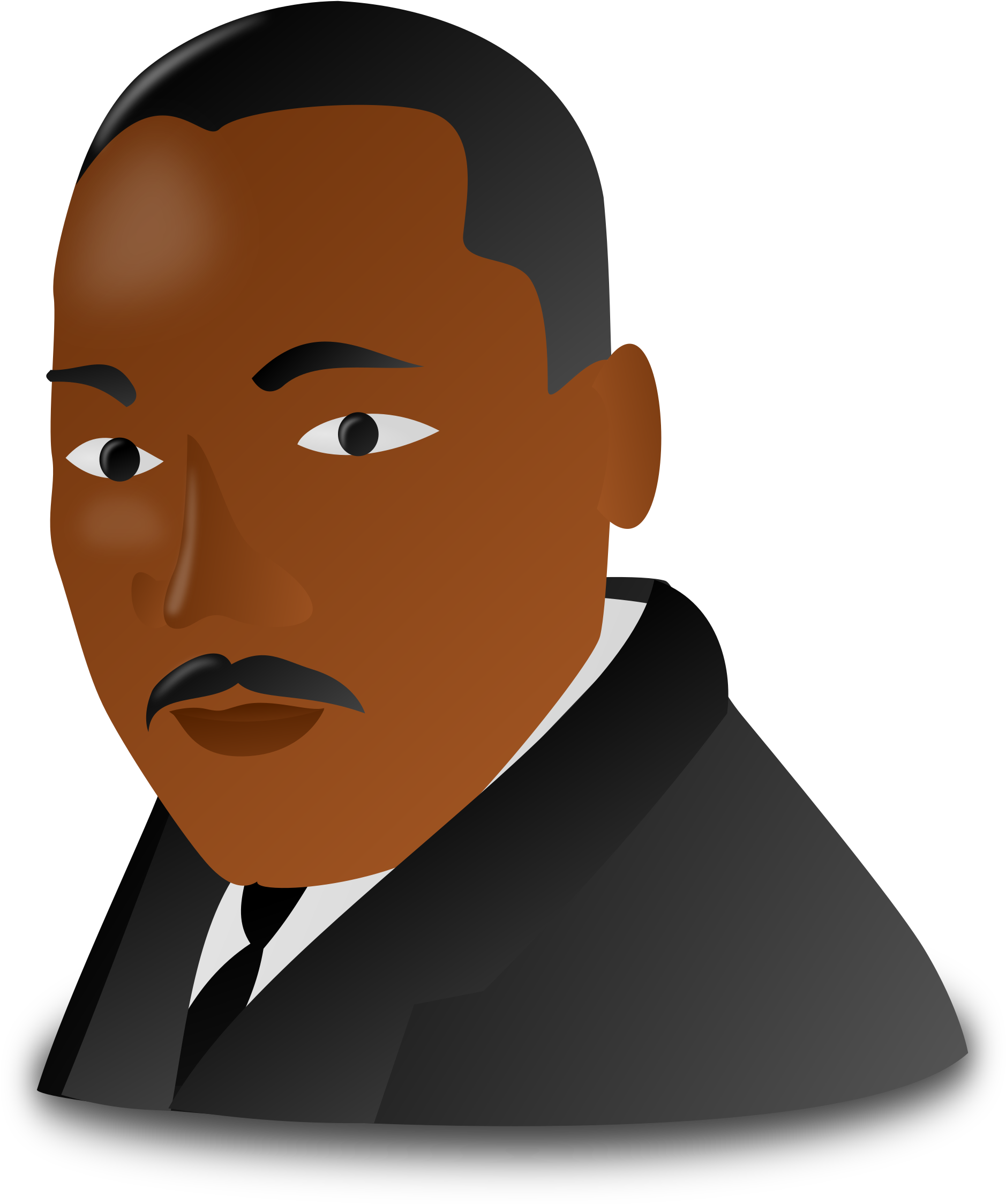 Download Clipart Martin Luther King Jr Transparent Gif PNG Image with
