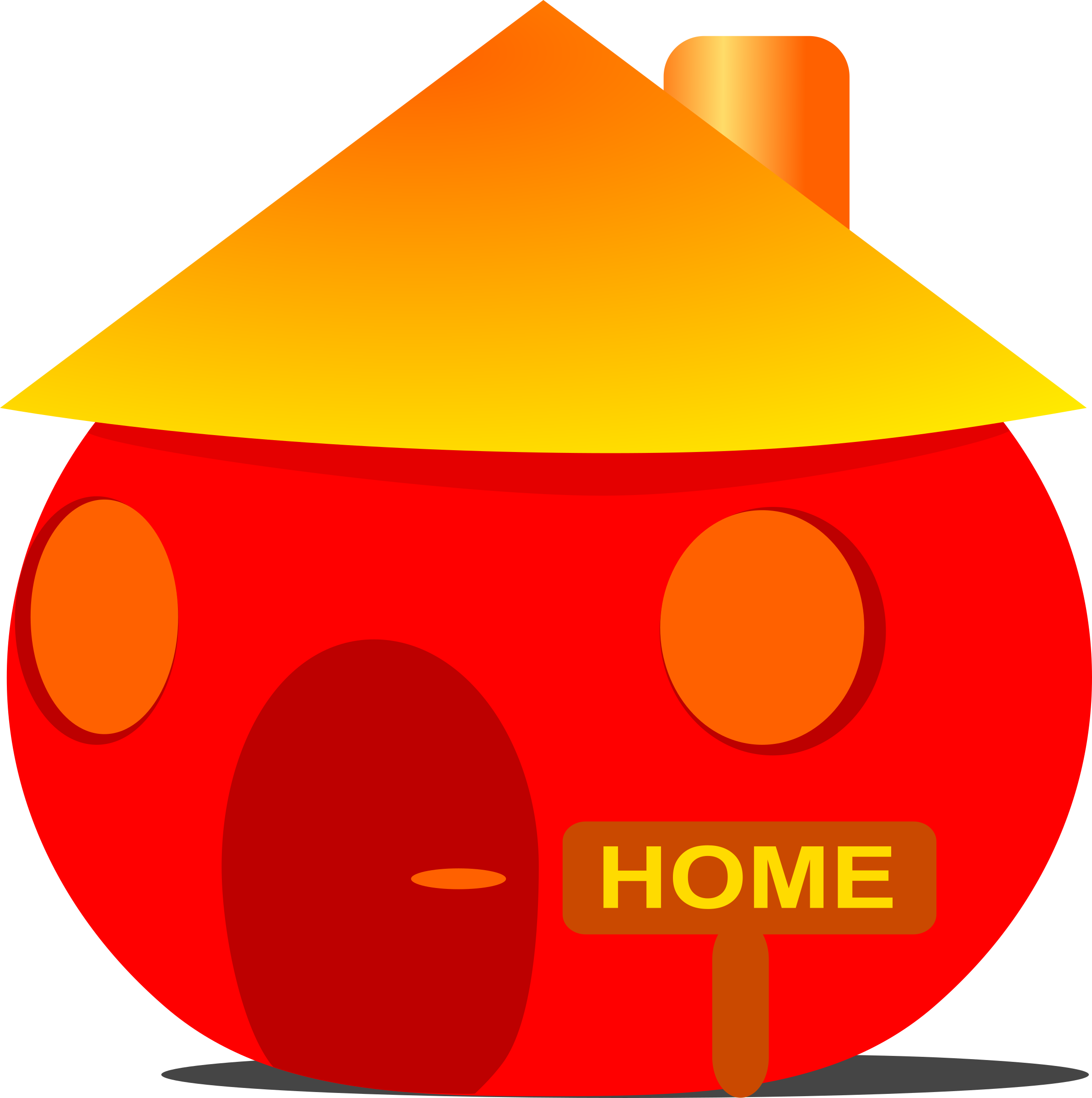 Big Image - Home Clip Art (2387x2400), Png Download