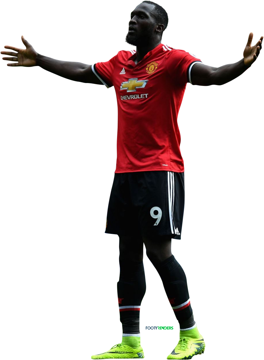 Download Romelu Lukaku Render - Romelu Lukaku Manchester United Png PNG