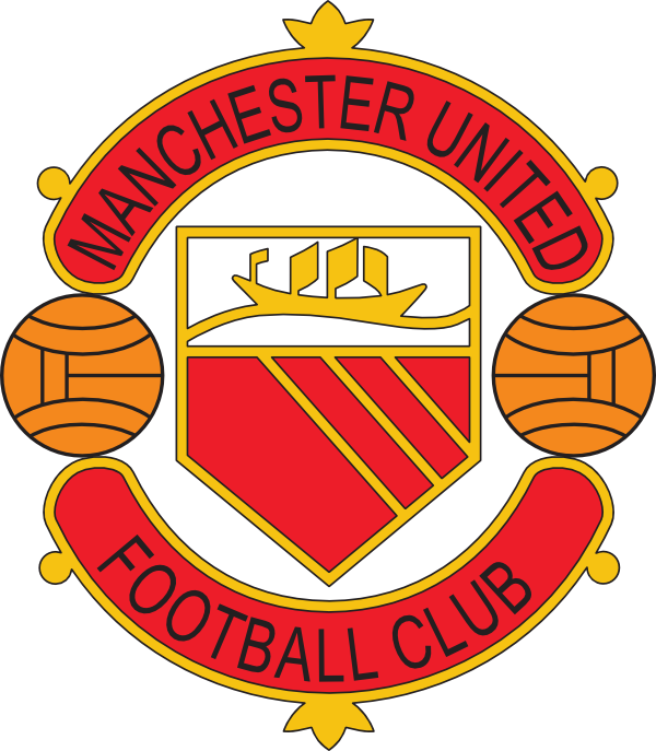 Manchester United Logo Png Picture - Manchester United Old Logo (600x687), Png Download