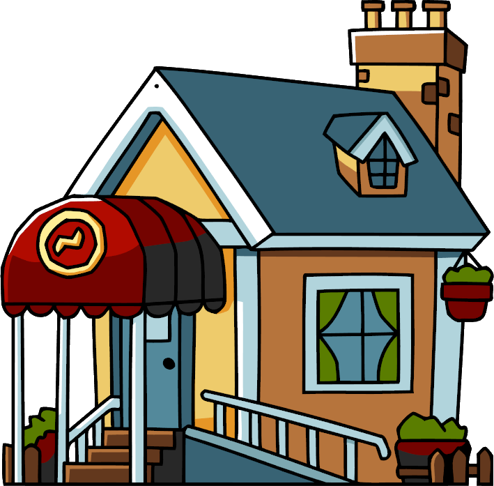 Nursing Home Cartoon Png (709x697), Png Download