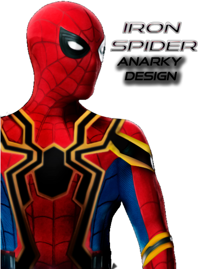 Iron Spiderman Photos - Iron Spider (400x550), Png Download