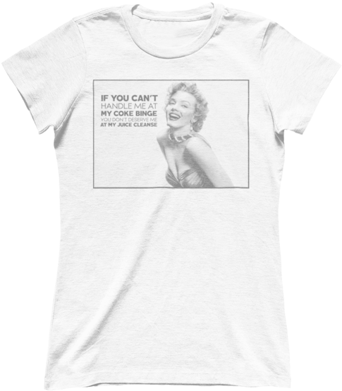 Marilyn Monroe - Juice Fasting (600x600), Png Download