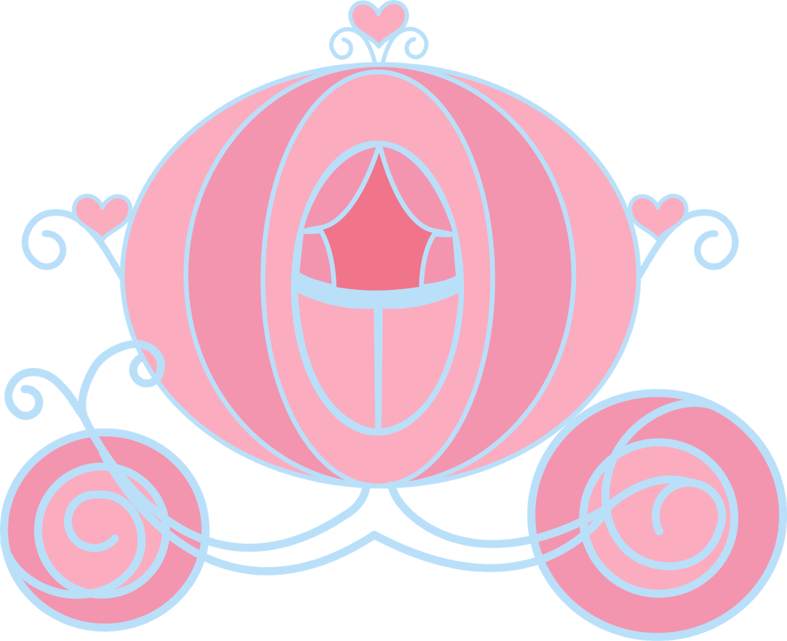 Princess Carriage Clipart Png (1600x1302), Png Download