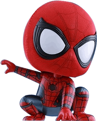 Marvel - Spider Man - Homecoming - Spider Man Hot Toys - Spider Man Homecoming Toy (600x600), Png Download