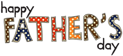 Happy Fathers Day Playful - Graphic Design (400x400), Png Download