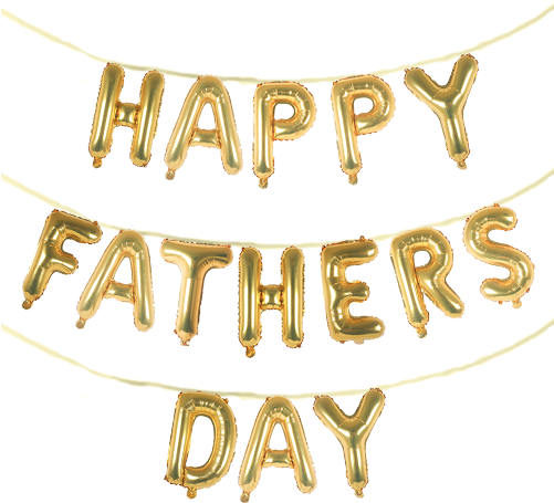 Happy Father's Day Balloon Banner Set Instaballoons - Emblem (500x500), Png Download