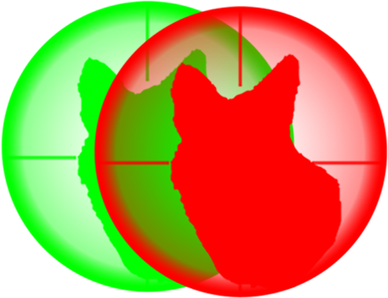 Red Hunting Light And Green Night Hunting Lights Emblem - Predator Tactics Green Night Raid Light Kit (1024x683), Png Download