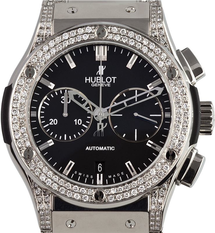 Hublot Classic Fusion 45mm - Hublot Classic Fusion Automatic 45mm Chronograph (800x800), Png Download