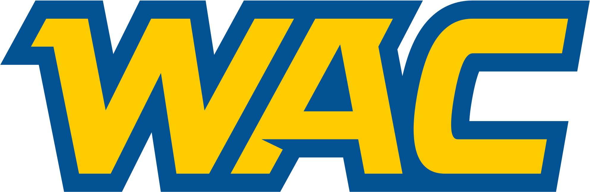 Open - Western Athletic Conference Logo (2000x659), Png Download