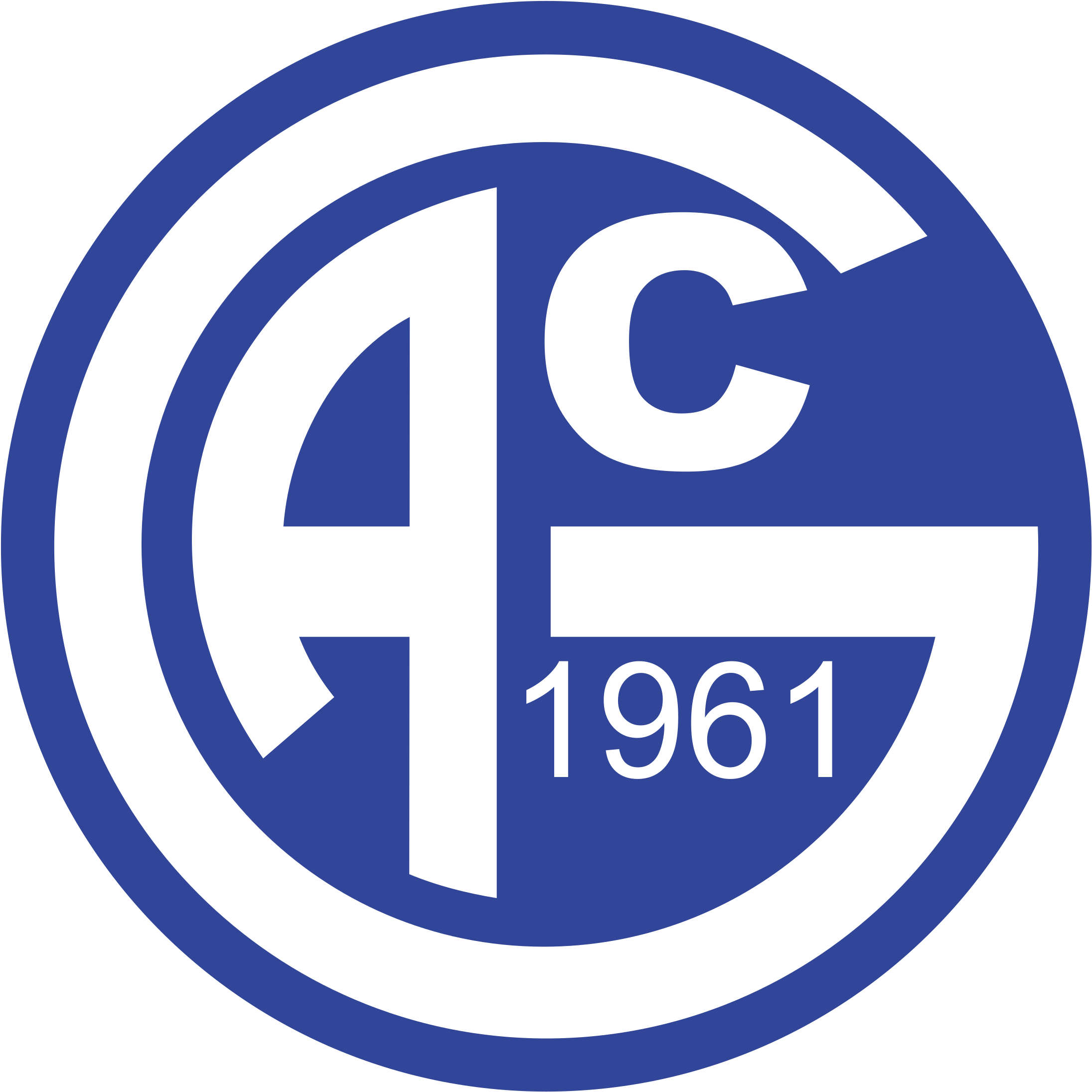Guarany Atletico Clube De Macapa Ap Logo Png Transparent - Circle (2400x2400), Png Download