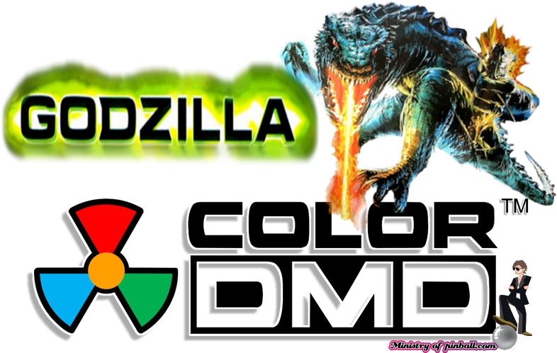 Godzilla Colordmd - Metallica Pinball Logo (801x527), Png Download