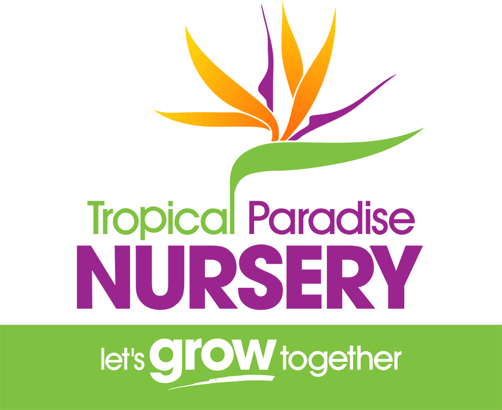 Tropical Paradise Nursery - Nursery Plant Logo Png (1000x816), Png Download
