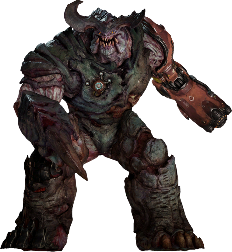 Дум Кибердемон (762x829), Png Download