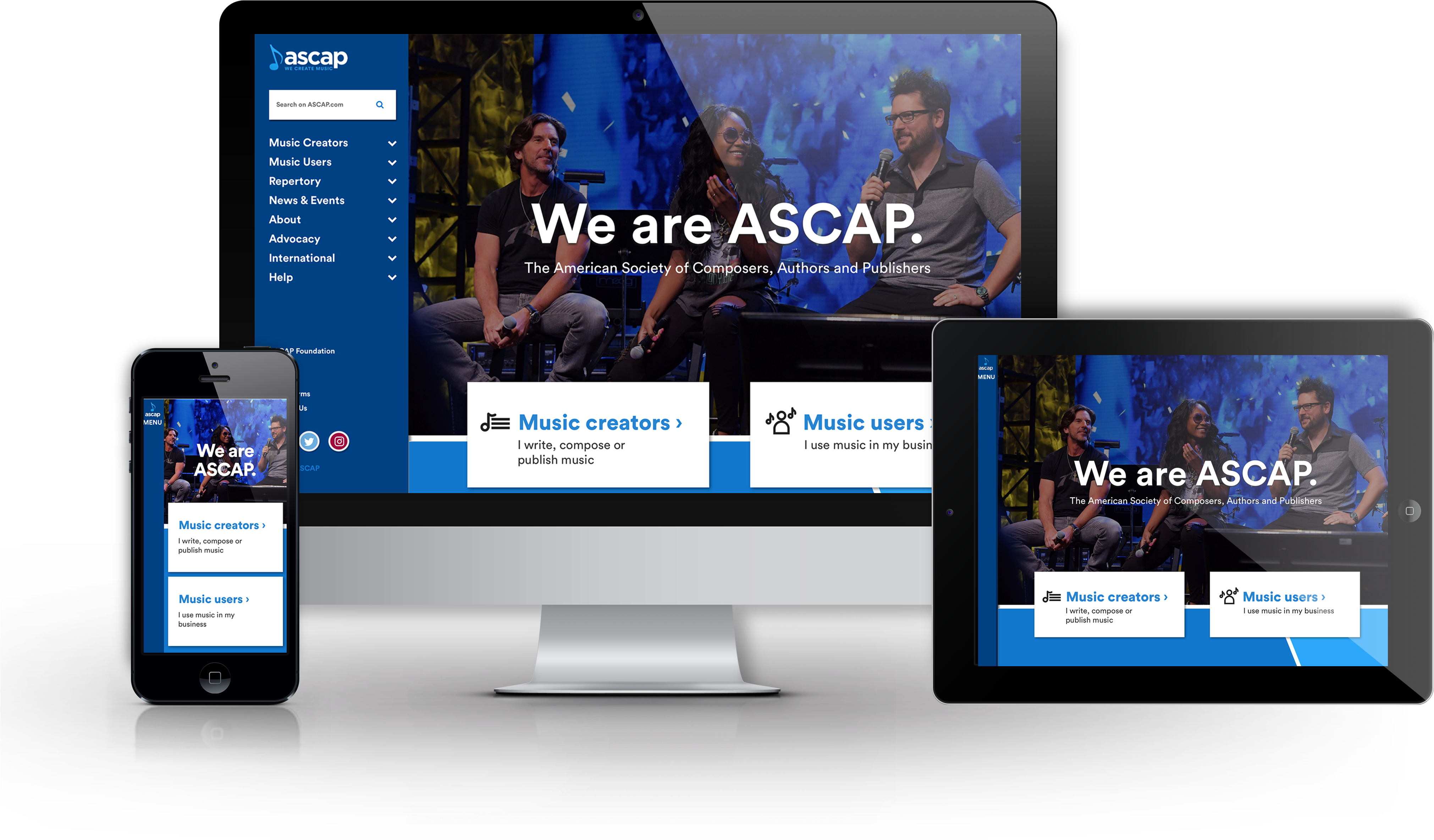 Performance Rights Group Ascap Announces A New Digital - American Society Of Composers, Authors And Publishers (4369x2795), Png Download