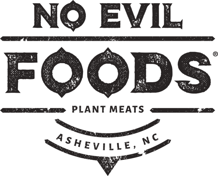 Nc Based No Evil Foods Expands Plant-based Meats - No Evil Foods Logo (701x568), Png Download
