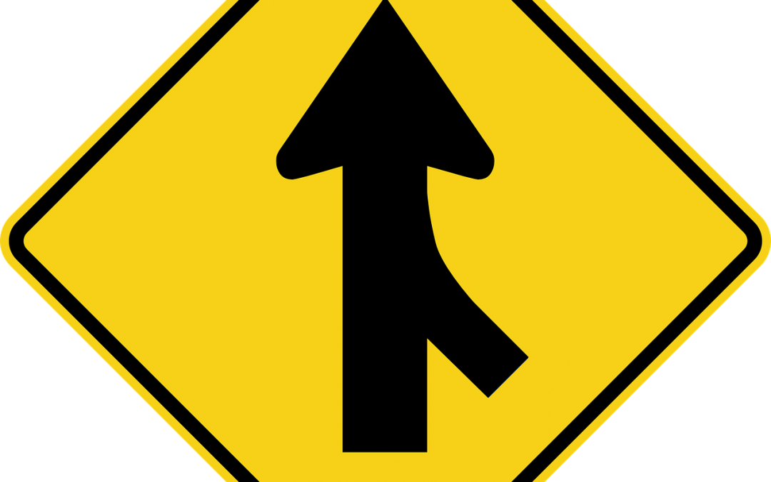Merging Tickets In Zendesk - Approach To Intersection Merging Traffic (1080x675), Png Download