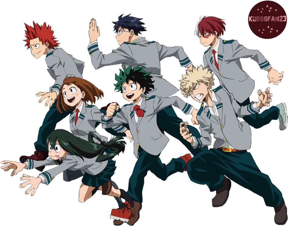Boku No Hero Academia Render By Kuroofan23 (1024x819), Png Download