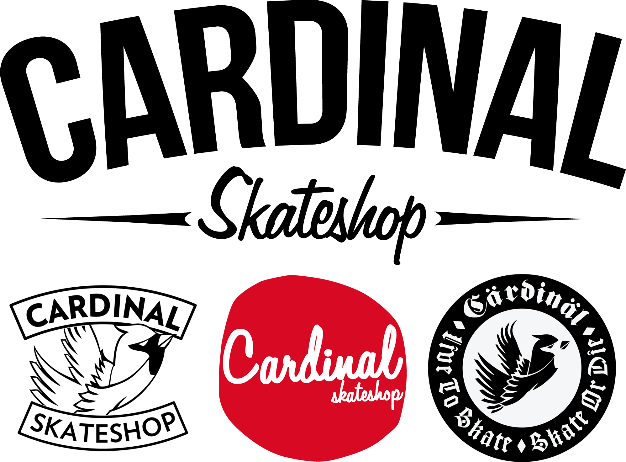 Cardinal-logos Download 20160216 - Cardinal Skate Shop (1997x1473), Png Download