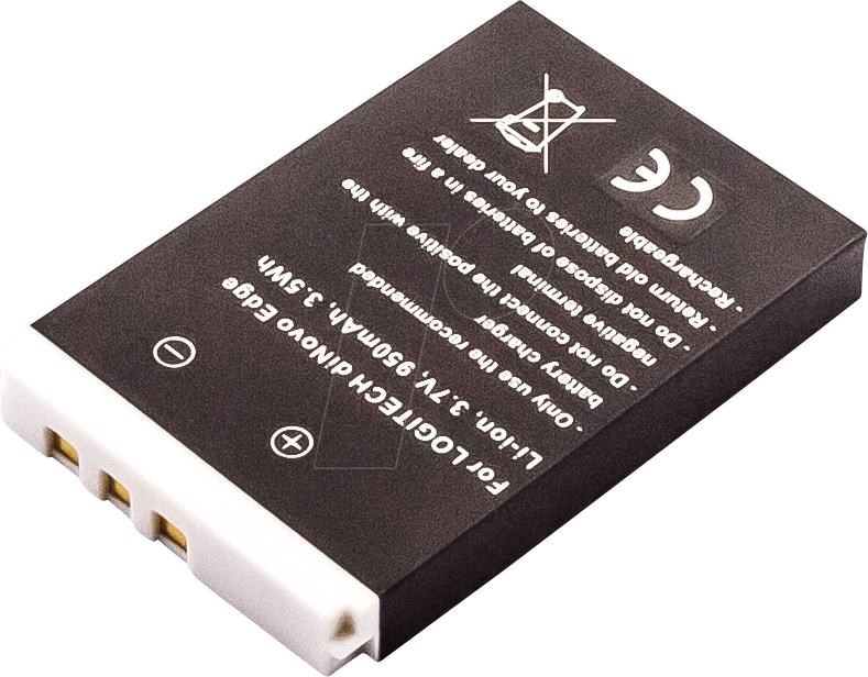 Battery For Logitech Dinovo Edge, Li-ion, 950 Mah Frei - Battery Alcatel 4010x (789x616), Png Download