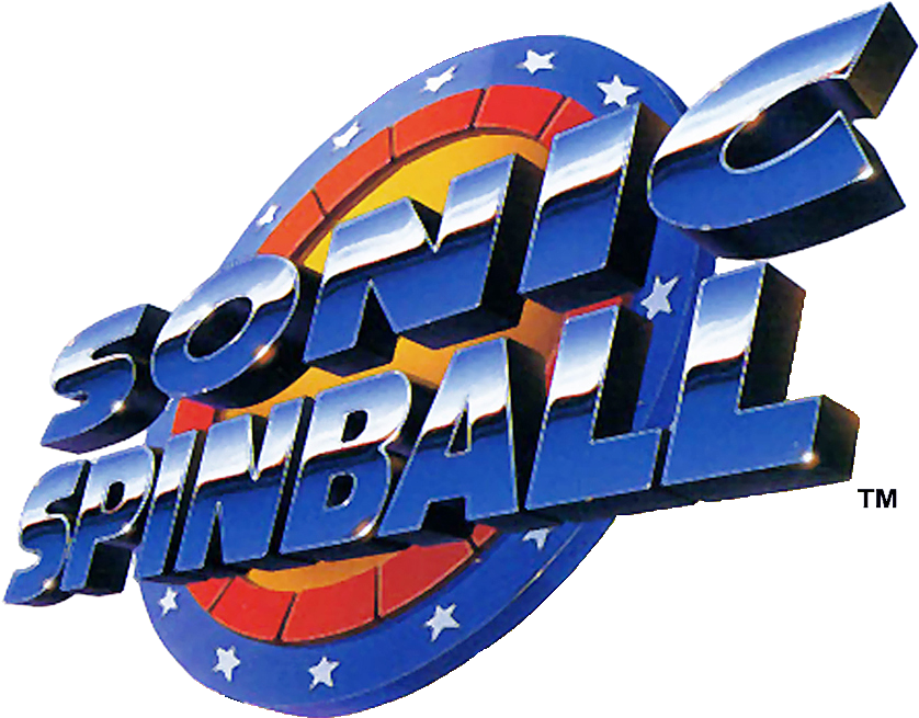 Sonic Spinball Jp - Sonic Spinball Logo Png (860x716), Png Download