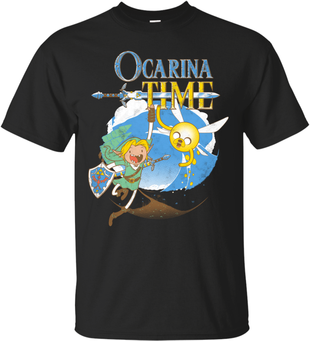 Ocarina Time T Shirt Hoodies Sweatshirt - Sky Was Yellow And The Sun (1155x1155), Png Download