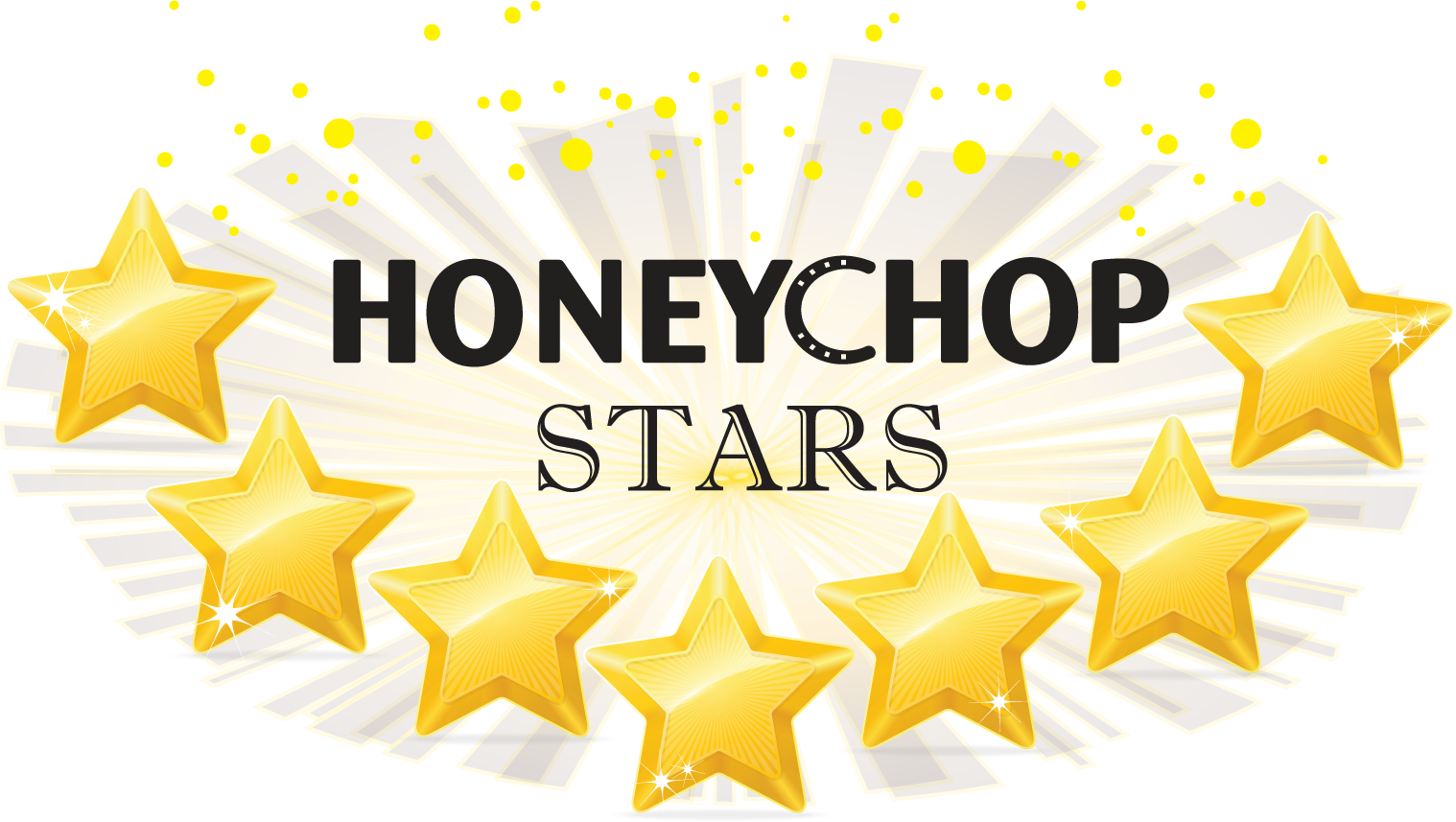 Honeychop Stars Logo - Logo (1518x857), Png Download