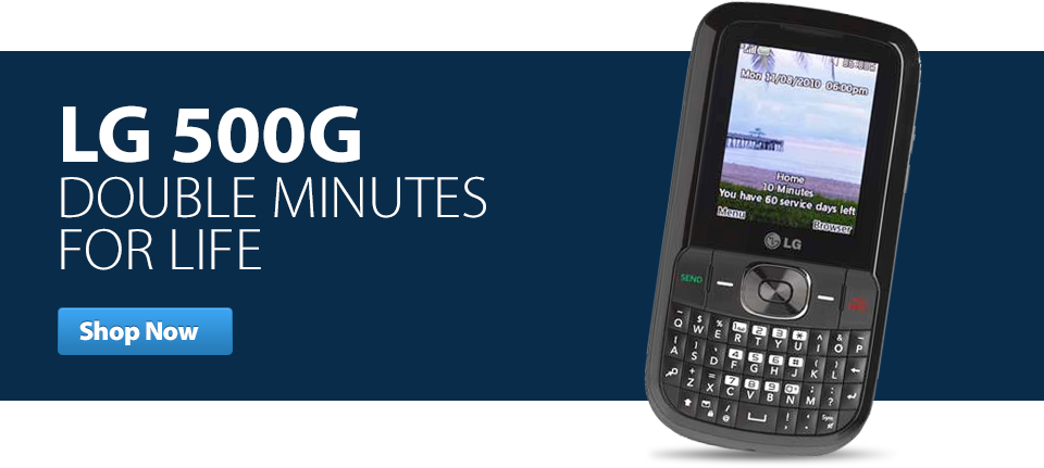 Tracfone Lg 500g Tflg500gp4dm Gsm Cell Phone - Lg 500g - Tracfone - Gsm (960x431), Png Download