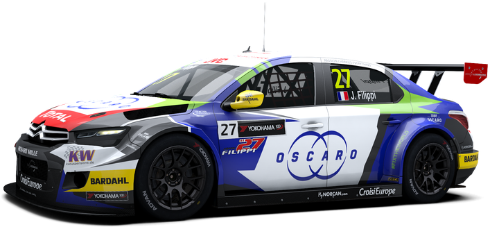 Citroen C Elysee Wtcc Game (790x395), Png Download