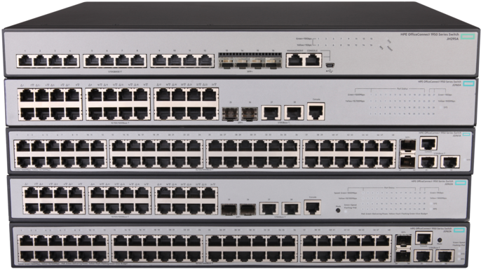 Hpe Officeconnect 1950 Switch Series - Hpe Aruba 1930f (800x600), Png Download