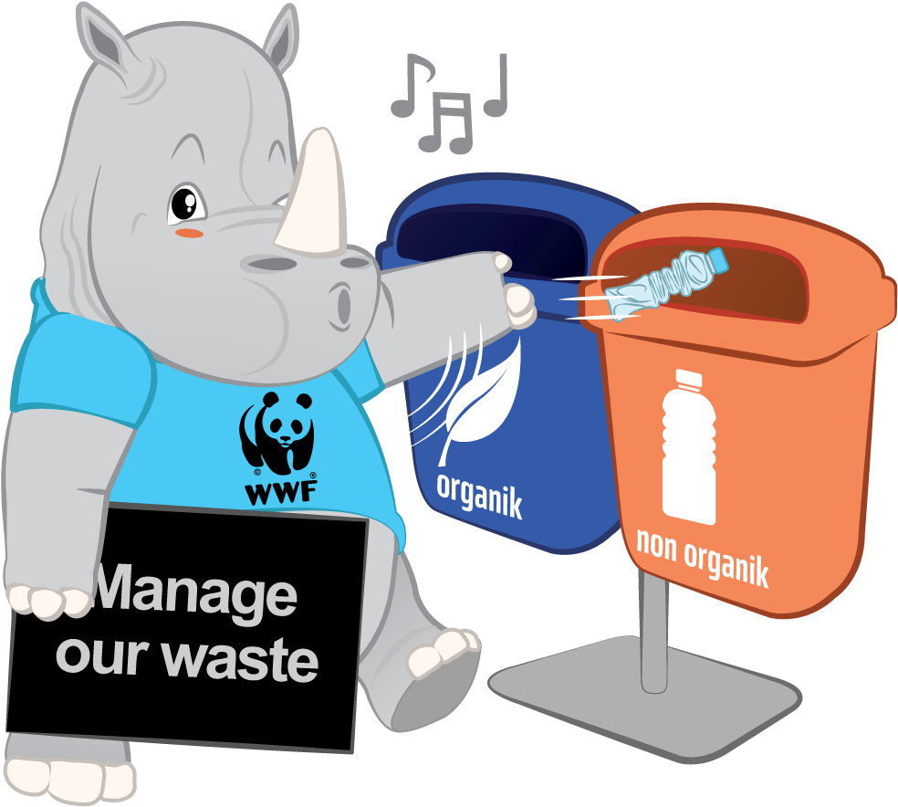 Kartun Buang Sampah Dalam Tong Sampah : Membuang Sampah Pada Tempatnya