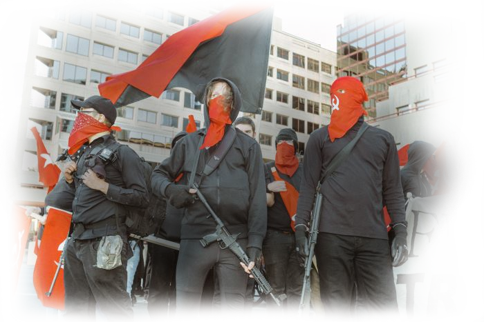 5acb22e05a207 Antifa1 - Austin Antifa (700x467), Png Download