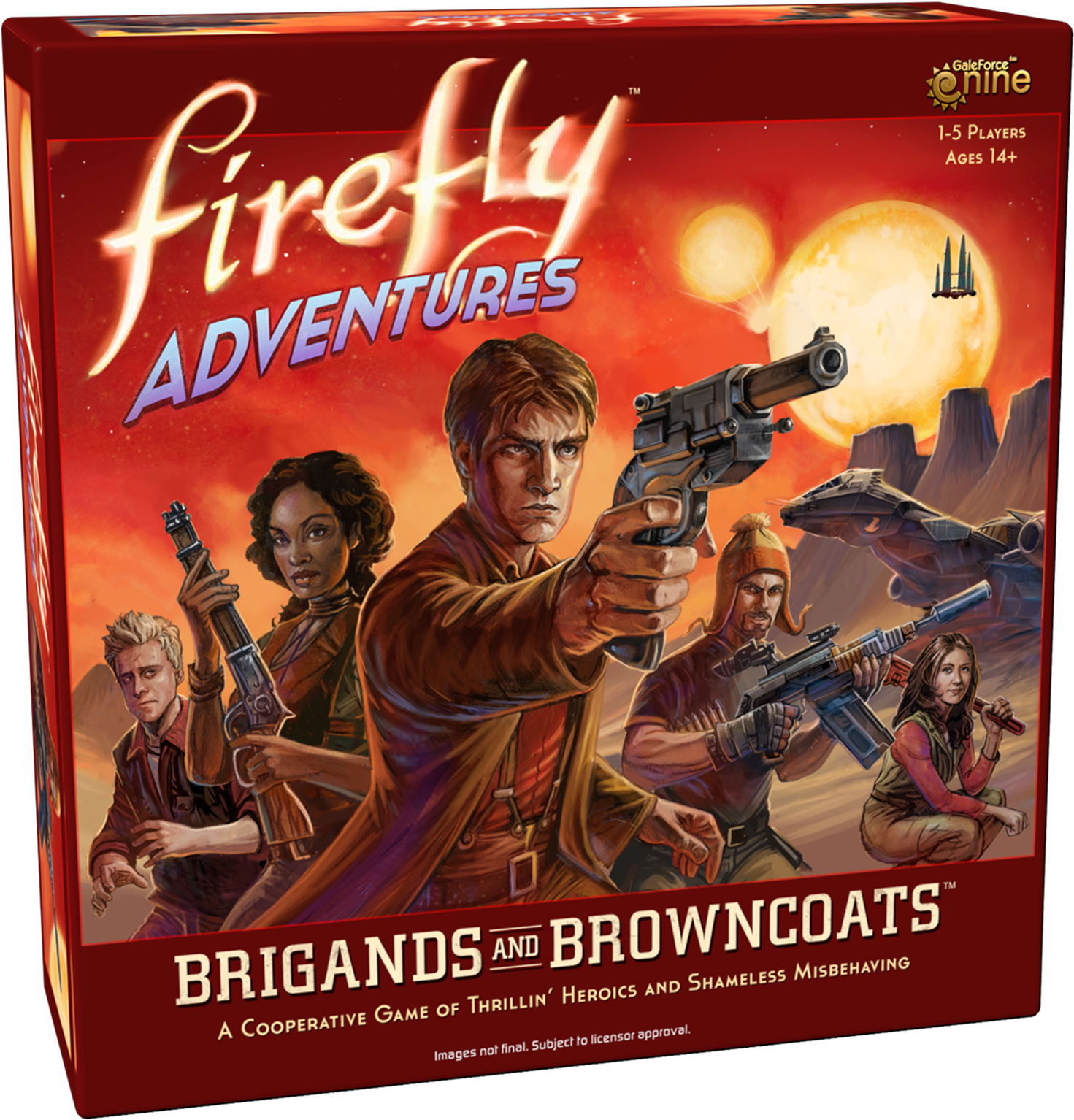 Brigands & Browncoats - Firefly Adventures Brigands And Browncoats (1559x1628), Png Download
