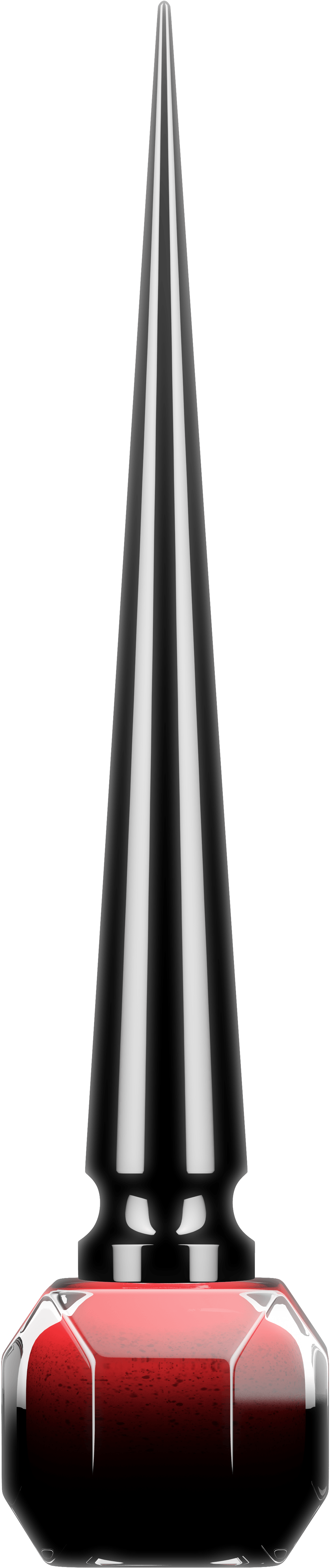 The Flash Of Red And Stiletto-like Cap Evoke The Image - Mobile Phone (1000x4753), Png Download