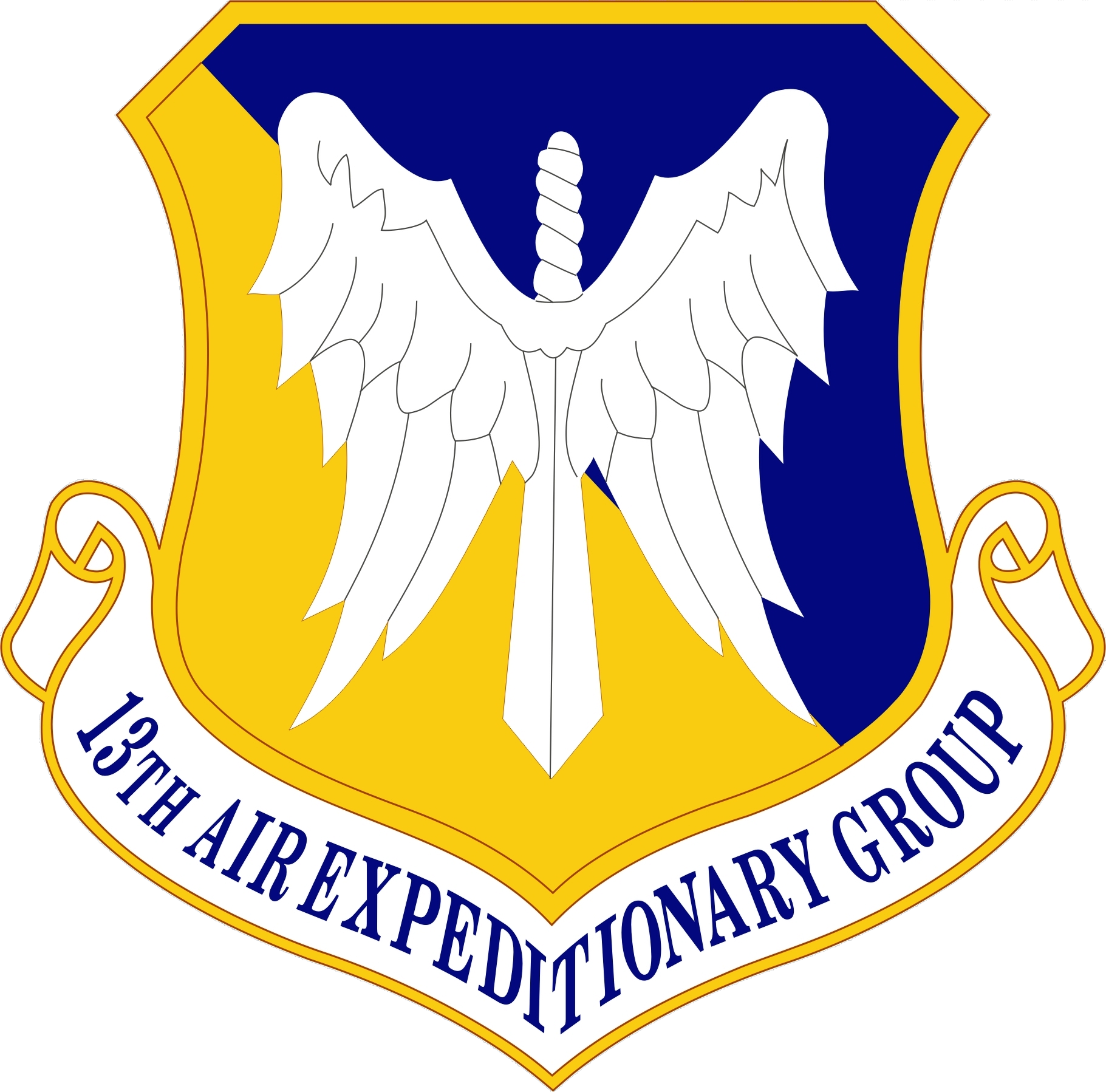 13th Air Expeditionary Group - 595th Command And Control Group (1821x1798), Png Download
