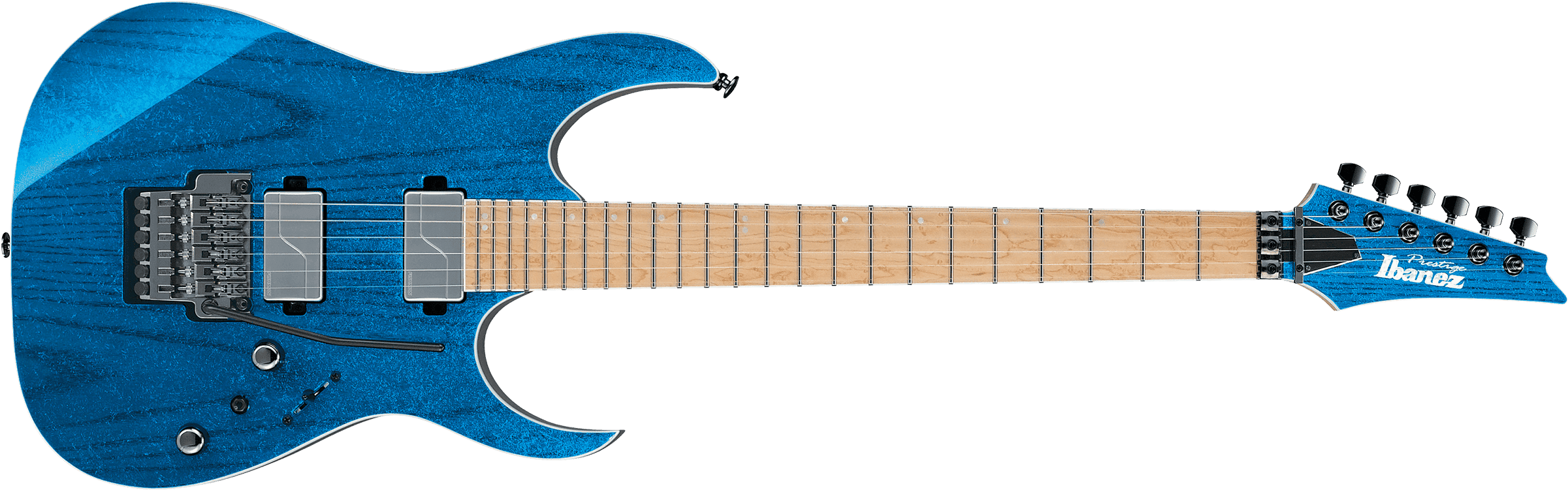Ibanez Prestige Himalayan Black (2600x862), Png Download